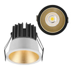Dimmable COB LED Recessed Downlight 5W 7W 10W 12W 15W 18W 20W 24W AC 110-220V