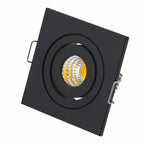 IP65 COB LED Recessed Downlight 3W 60 Degree 280lm CRI 80 D50 x H20mm 42mm Cutout Dimmable AC 85-265V or DC 12V Warm White Natural White Cool White