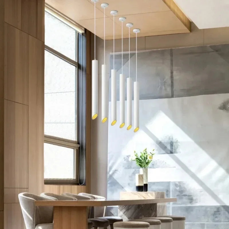 Dimmable COB LED Pendant Light 7W 12W 15W Nordic Modern CRI 90+ 30-Degree 85-265V