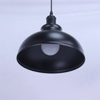 Vintage Industrial Iron Pendant Chandelier E26 Single Head Semi Flush Mount Touch Switch AC 90-260V Kitchen Dining Room Bar