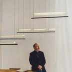 Modern LED Pendant Chandelier 20 Plus Heads Iron Plated Cord Pendant Touch Switch AC 90-260V Living Room Dining Room