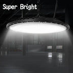 UFO LED High Bay Light 100W 150W 200W 300W SMD2835 IP65 6000-6500K AC 85-265V Warehouse