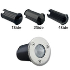 LED Underground Ground Light 1W 3W 5W COB IP67 AC 85-265V DC 12V 10 Pack 25cm Cable