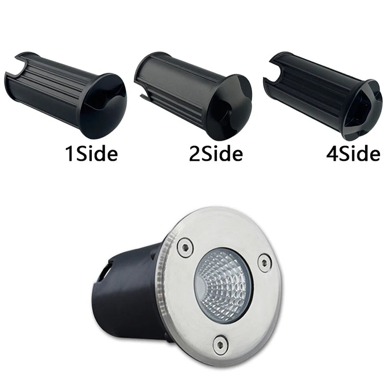 LED Underground Ground Light 1W 3W 5W COB IP67 AC 85-265V DC 12V 10 Pack 25cm Cable