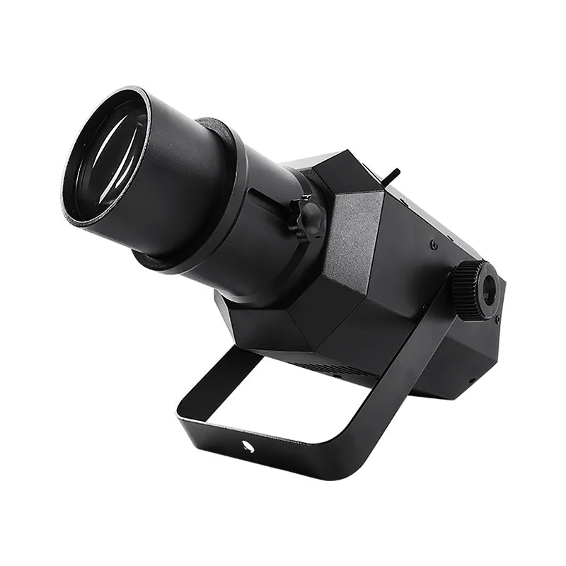 80W COB LED Stage Follow Spot Light DMX512 Voice Control Standalone AC 110-220V 30x12x12cm