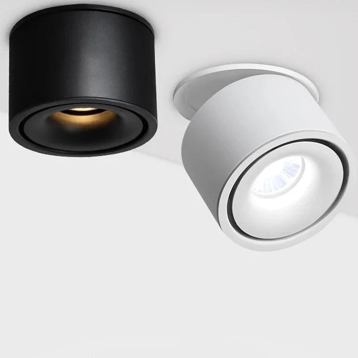 Dimmable COB LED Recessed Downlight 10W 15W 20W Epistar 24-Degree CRI 85+ 85-265V
