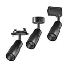 Zoom track spotlight can focus light from 10 ° -60 °, freely adjust aperture size, bar restaurant atmosphere spotlight