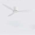 DC Motor Ceiling Fan No Light 42 52 Inch 6 Speed Reversible Remote White Wood Black 110-220V