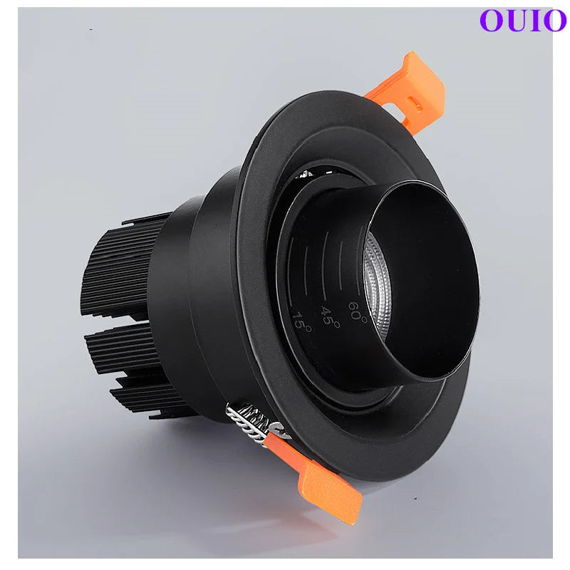 Adjustable Beam COB LED Recessed Downlight Spotlight