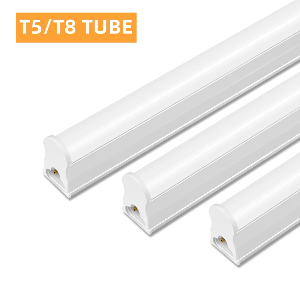 LED T5 T8 Tube Light 6W 8W 10W 12W 30cm 60cm SMD2835 No Adapter CRI 80+ 85-265V