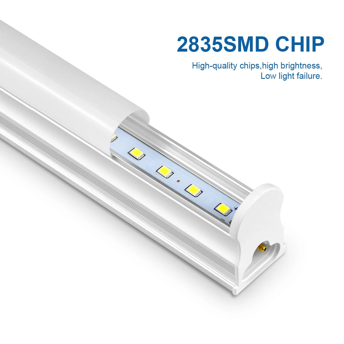 T5 T8 LED Tube 15W 25W 50cm SMD2835 CRI 80+ Warm Neutral Cool White 85-265V