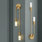 Modern Nordic LED Wall Lamp G9 Gold Metal Acrylic 8x55cm 10x67cm 90-260V Bedroom Hotel