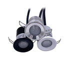 3W DC 12V Mini LED Recessed Spotlight IP65 PWM Dimmable 30° RGB RGBW WW NW CW 28mm Cutout