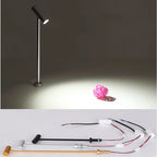 LED Showcase Spotlight 3W/LED 25° Rotatable AC 85-265V Warm Neutral Cool White Silver Black Gold