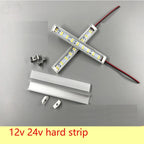 2-Pack SMD5730 LED Bar Tube 3W 5W 9cm 12cm DC 12V Warm White Cool White RGB Dimmable