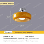 Vintage Glass LED Pendant Chandelier Gold Metal Single AC 90-260V Bedroom Dining Room