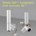 10W 20W OSRAM COB Rotatable Foldable LED Surface Spotlight CRI 92+ 24° Dimmable AC 85-265V