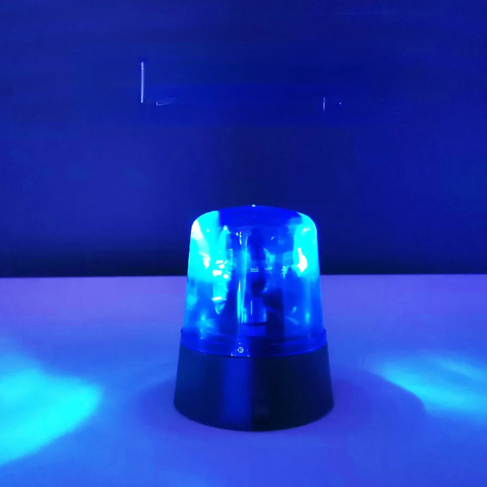 LED Rotating Strobe Beacon Warning Light Emergency Vehicle Industrial 9x6.5x11cm
