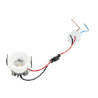 5-Pack 3W Mini COB LED Recessed Downlight 30° 280-350lm D40mm AC 85-265V Black White Driver