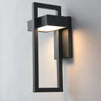 IP65 LED Outdoor Wall Sconce 10W Baked Aluminum Black Retro Vintage AC 96-240V Garden Porch Street Light 2-year Warranty
