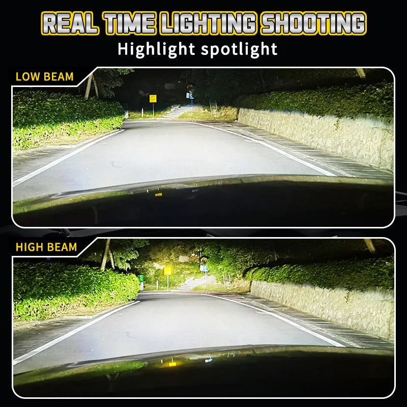 D1S D2S D2R D3S D4S D4R D5S D8S LED Headlight 35W 6000K Canbus All-in-One Fan Cooled 2-Pack