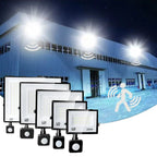 IP66 PIR Motion Sensor LED Flood Light 20W 30W 50W 70W 100W 150W 200W 300W Die Cast Aluminum AC 100-130V or 175-265V Outdoor Garden Security