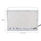 DC 12-85V LED Flood Light 144 LEDs IP65 Alligator Clip Battery Powered Camping Emergency