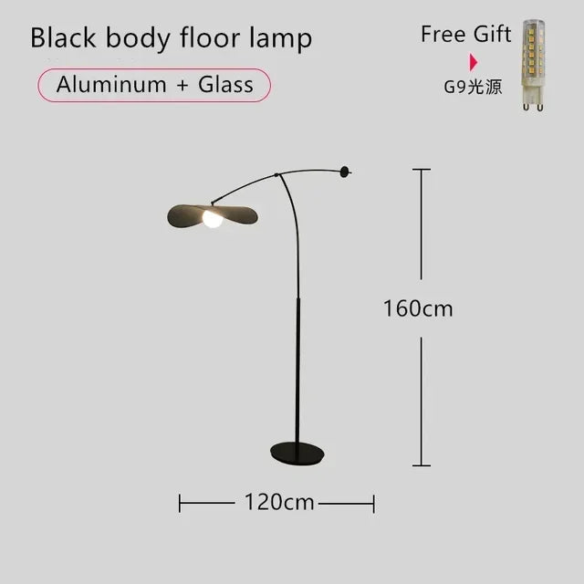 Modern Minimalist G9 Chandelier Iron Frosted Glass Up Down Touch Switch AC 90-260V