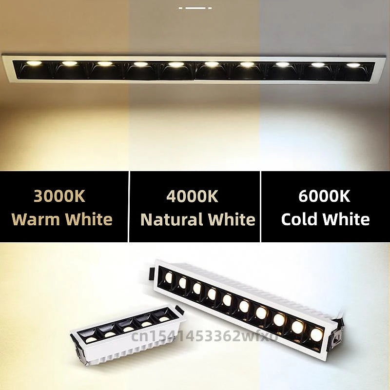 Adjustable Beam COB LED Recessed Ceiling Light
