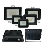 IP68 LED Flood Light 10W 20W 30W 50W 100W SMD2835 120° AC 95-145V or 175-265V Aluminum