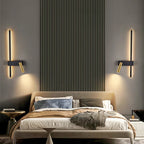 LED Reading Wall Lamp 6W 360-Degree Adjustable With Switch Nordic Bedroom Hotel Decor