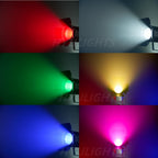200W RGBW COB 4-in-1 Zoom PAR Stage Light 5-50° DMX 9CH Strobe 25fps AC 110-240V 6.3kg