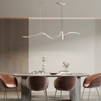 Modern Minimalist Dimmable LED Pendant Light 30W 35W Iron Acrylic White Black AC 90-265V