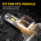 H8 H9 H11 H16 9005 HB3 9012 HIR2 LED Headlight 22000lm 120W Canbus 6500K DC 9-30V 2-Pack