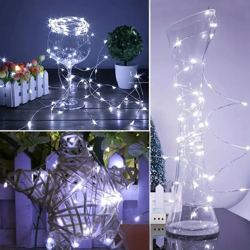 Battery Operated LED Fairy String Lights Waterproof Pack
