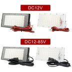 50W DC 12-85V IP65 LED Portable Flood Light 5000lm CRI 85+ 180° SMD2835 Battery Connect