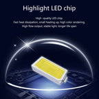 IP68 LED Flood Light 30W 50W 100W Aluminum Warm Cool White AC 175-265V 25cm Cable
