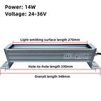 IP67 LED Machine Tool Work Light 10W to 40W Explosion Proof Waterproof Aluminum Alloy Tempered Glass AC 110-240V or DC 24-36V CNC Lathe Workshop