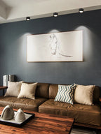Foldable COB LED Surface Mounted Spotlight 7W 10W 15W Adjustable Brushed Nickel 85-265V