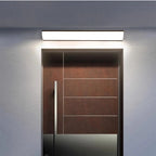 IP65 LED Outdoor Wall Lamp Linear Strip Aluminum Acrylic 30cm to 150cm Warm White Neutral White Cool White AC 110-260V Black White
