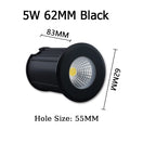 LED Underground Ground Light 1W 3W 5W COB IP67 AC 85-265V DC 12V 10 Pack 25cm Cable