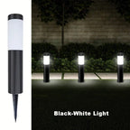 Solar LED Pathway Lawn Light IP65 Waterproof Stainless Steel ABS Polished Flush Mount Outdoor Garden Walkway Landscape