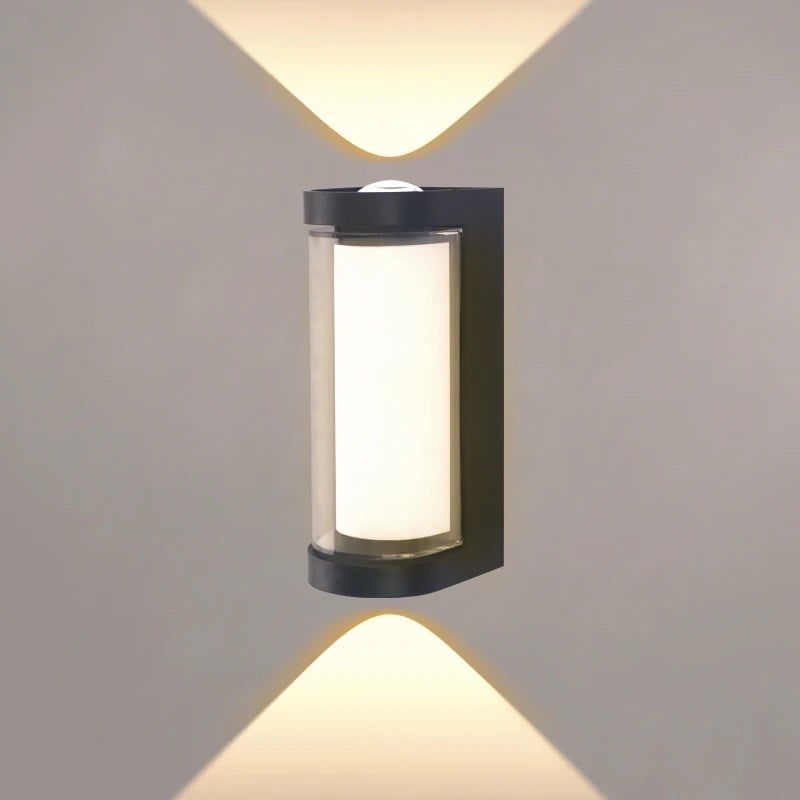 IP65 Waterproof LED Up Down Wall Light 10W Indoor Outdoor Sconce AC85-265V