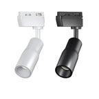Zoom track spotlight can focus light from 10 ° -60 °, freely adjust aperture size, bar restaurant atmosphere spotlight