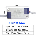 Constant Current LED Driver 3-5W 4-7W 8-12W 300mA 280mA AC 85-265V DC 8-43V Transformer