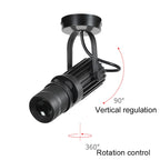 COB LED Track Spotlight 15-20° 90-100lm/W 3-CCT Touch Dimmable AC 85-265V L180mm Surface Mount