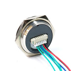 Momentary Push Button Switch 19mm 22mm 25mm 30mm 1A Ultra-Short Stainless Steel Waterproof