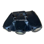 30W RGBW LED Airship Stage Light 192 LEDs + Dual Laser DMX512 Sound Auto AC 90-240V