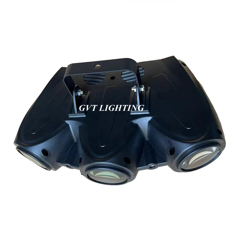 30W RGBW LED Airship Stage Light 192 LEDs + Dual Laser DMX512 Sound Auto AC 90-240V