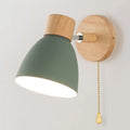 Nordic E26 E27 Wall Sconce Adjustable Steering Head 6 Colors Knob Switch 90-260V Bedroom Living Room